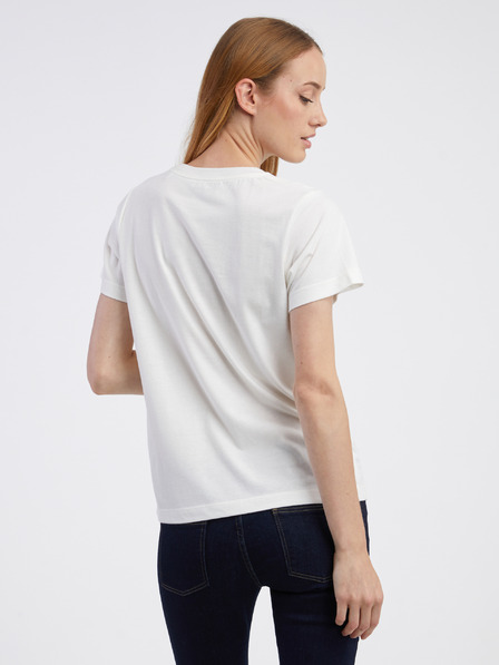 Pepe Jeans Weißes Damen T-Shirt Pepe Jeans Camille