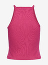 Pieces Rosa Damen geripptes Basic Tank Top Pieces Tina