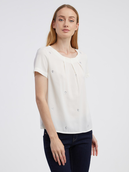 CAMAIEU Weiße Damenbluse CAMAIEU
