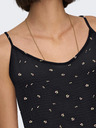 Jacqueline de Yong Schwarze gemusterte Midi-Hose von JDY Theis für Damen
