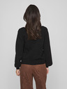 Vila Schwarzer Damen Pullover VILA Ril