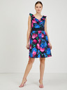 Orsay Rosa-blaues Damen Blumenkleid ORSAY