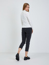 Orsay Cremefarbener Damen gerippter Pullover ORSAY