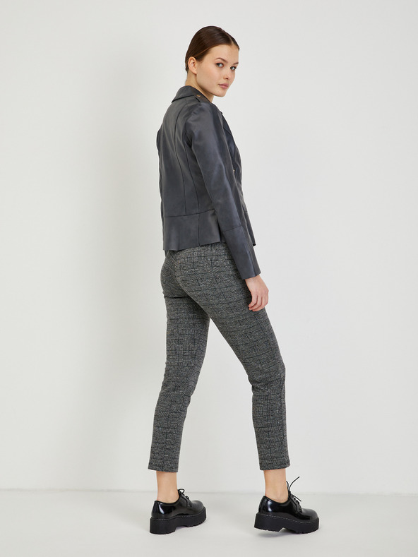 Orsay Schwarze Damen Lederjacke ORSAY