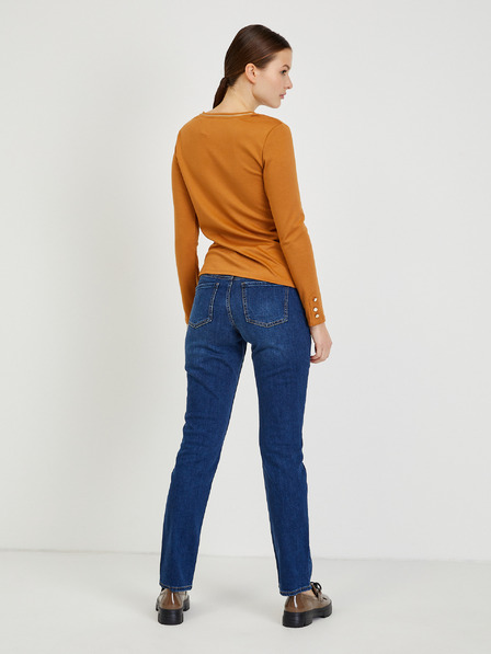 Orsay Braunes Damen-Langarm-T-Shirt ORSAY