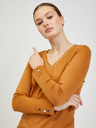 Orsay Braunes Damen-Langarm-T-Shirt ORSAY