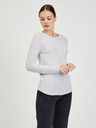 Orsay Hellgrauer Damen Rippenpullover ORSAY