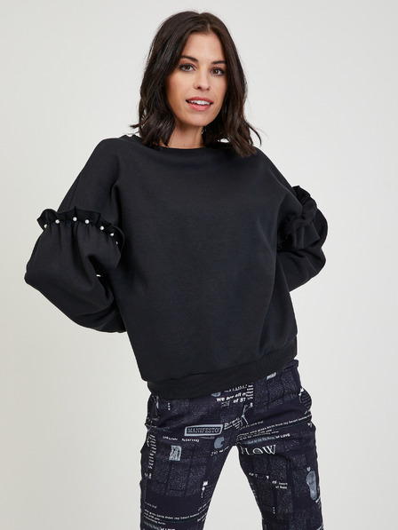 Orsay Schwarzes Damen Sweatshirt ORSAY