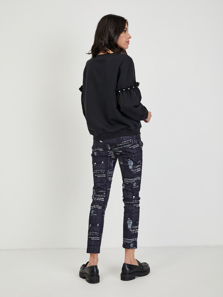 Orsay Schwarzes Damen Sweatshirt ORSAY