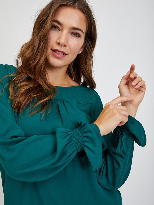 Orsay Grüne Damenbluse ORSAY