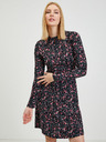 Orsay Schwarzes Damen-Blumenkleid ORSAY