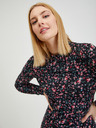 Orsay Schwarzes Damen-Blumenkleid ORSAY