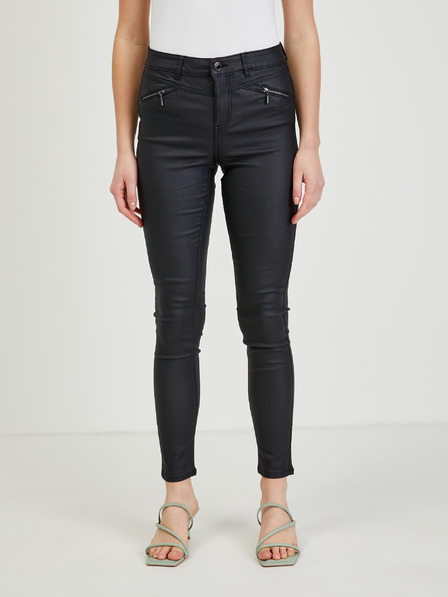 Orsay Schwarze Damen Lederhose ORSAY