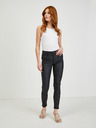 Orsay Schwarze Damen Lederhose ORSAY