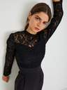 Orsay Schwarzer Damen-Jumpsuit mit Spitzendetail ORSAY