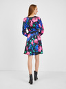 Orsay Schwarzes Damen-Blumenkleid ORSAY
