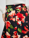 Orsay Rot-schwarzer Damen Blumen Rock von ORSAY