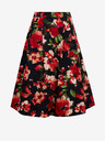 Orsay Rot-schwarzer Damen Blumen Rock von ORSAY