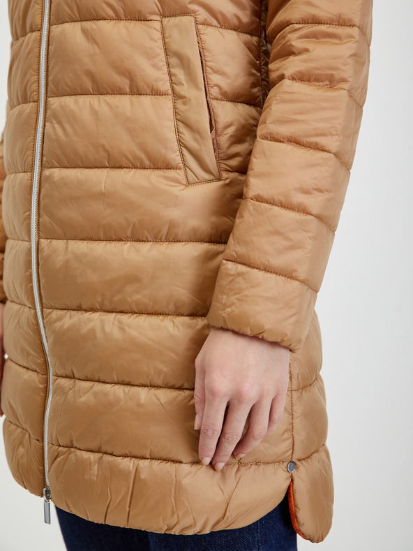 Orsay Hellbrauner Damen-Winter-Steppmantel ORSAY