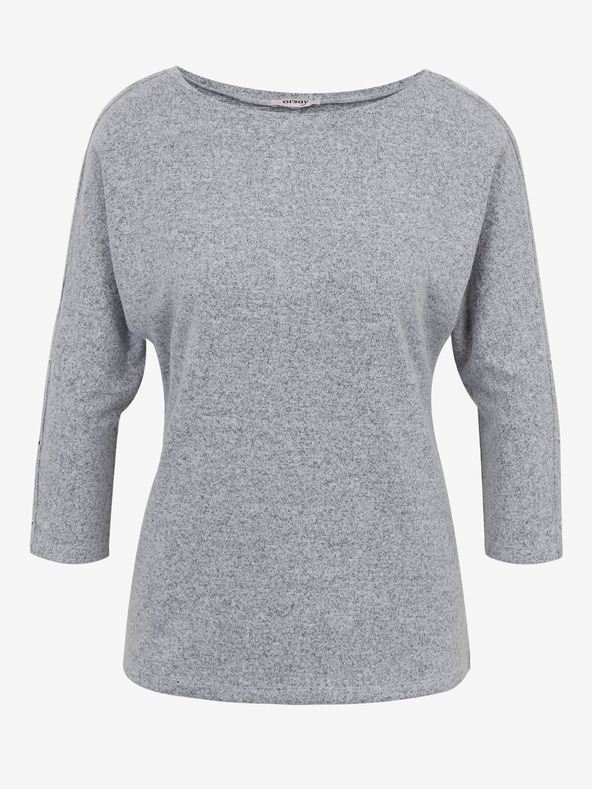 Orsay Hellgraues Damen-T-Shirt ORSAY