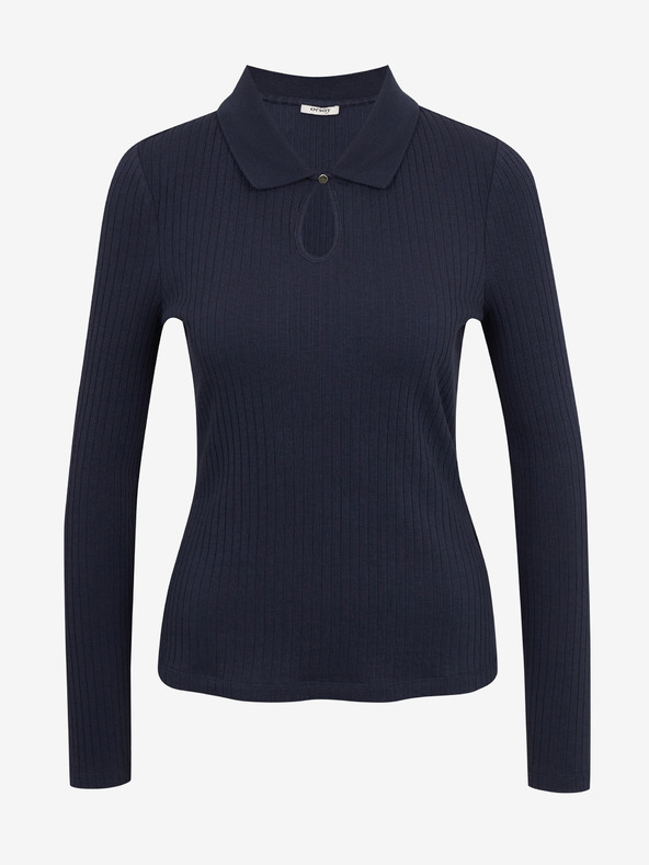 Orsay Dunkelblaues Damen-T-Shirt ORSAY