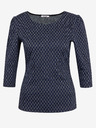 Orsay Dunkelblaues gemustertes Damen-T-Shirt ORSAY