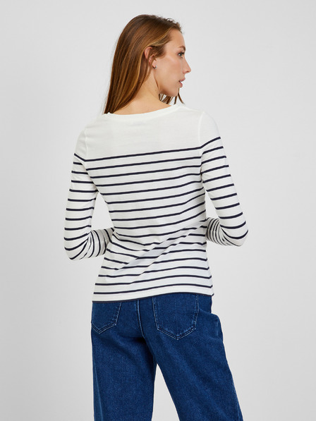 Orsay Schwarz-weiß gestreiftes Damen-T-Shirt ORSAY