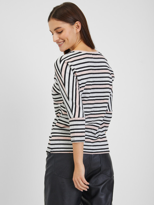 Orsay Hellblau gestreiftes Damen-T-Shirt ORSAY