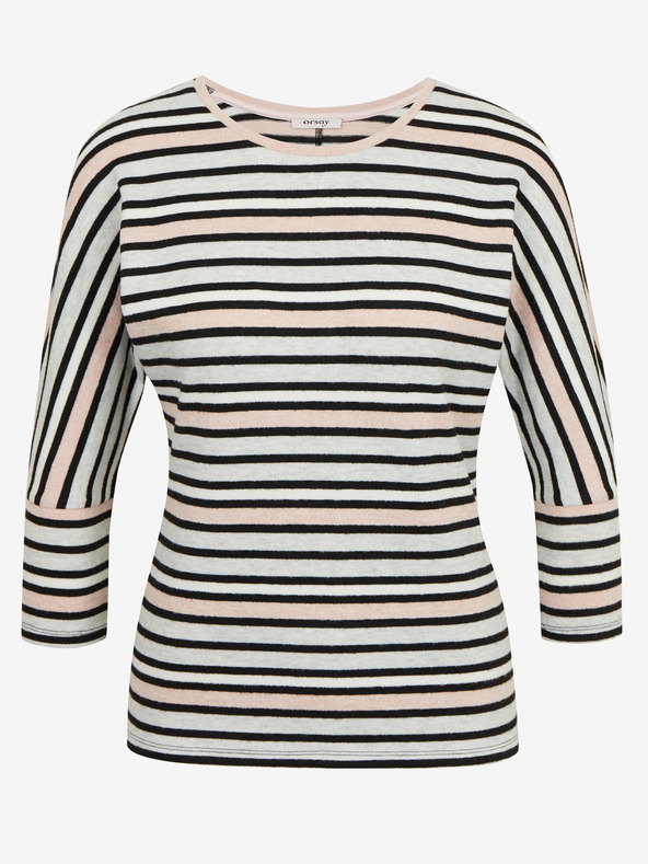 Orsay Hellblau gestreiftes Damen-T-Shirt ORSAY