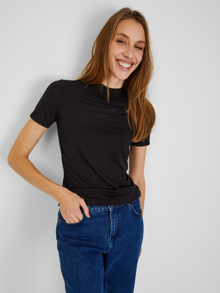 Orsay Schwarzes Damen-T-Shirt ORSAY