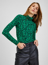 Orsay Grüner gemusterter Damen Rollkragenpullover ORSAY