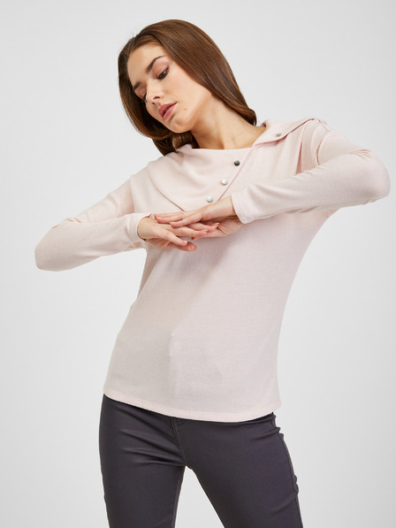 Orsay 'TS PILOUCO TSHIRT PILOU WITH HIGH NECK OPEN WITH BUTTONS'