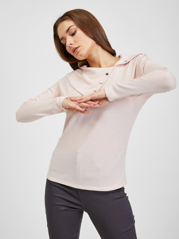Orsay 'TS PILOUCO TSHIRT PILOU WITH HIGH NECK OPEN WITH BUTTONS'