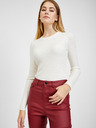 Orsay Burgunderfarbene Kunstlederhose Damen ORSAY