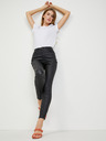 Orsay Schwarze Damen Lederhose ORSAY