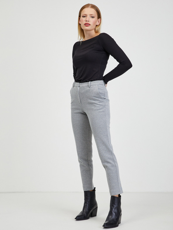 Orsay Hellgraue Damenhose ORSAY