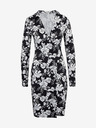 Orsay Weißes und schwarzes Damen-Blumenkleid ORSAY