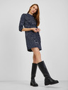 Orsay Dunkelblaues gemustertes Damenkleid ORSAY