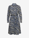 Orsay Blau-weiß gemustertes Damenkleid ORSAY