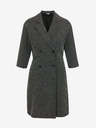 Orsay Weißes und schwarzes gemustertes Damenkleid ORSAY