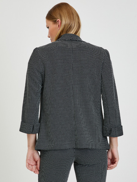 Orsay Weiß-schwarz gemusterte Damenjacke ORSAY