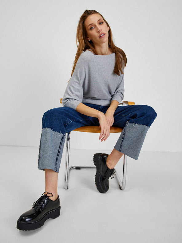 Orsay Hellgrauer Damenpullover ORSAY