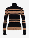 Orsay Braun-schwarz gestreifte Damenstrickjacke ORSAY