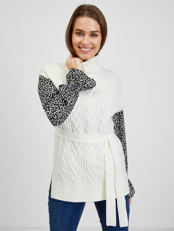 Orsay Cremefarbene Damen-Pulloverweste ORSAY