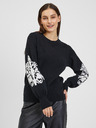 Orsay Weiß-schwarzer Damen Pullover ORSAY