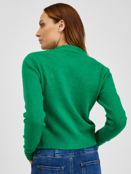 Orsay Grüner Damen Cardigan mit Wolle ORSAY