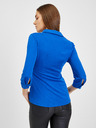 Orsay Blaue Bluse ORSAY