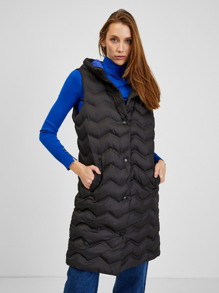 Orsay Schwarze Damen-Steppweste ORSAY