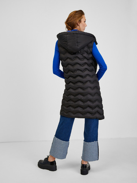 Orsay Schwarze Damen-Steppweste ORSAY