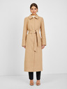 Orsay Beigefarbener Damen-Wintermantel mit Wolle ORSAY